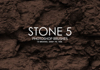 Free Stone Photoshop Brushes 5