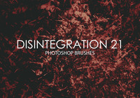 Free Disintegration Photoshop Brushes 21