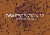 Free Disintegration Photoshop Brushes 17