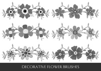 Decorative Flower Brushes