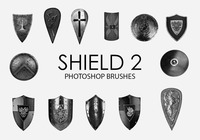 Free Shield Photoshop Brushes 2