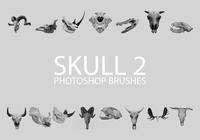 Free Skull Photoshop Brushes 2