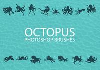 Free Octopus Photoshop Brushes 1