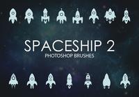 Free Spaceship Photoshop Brushes 2