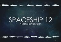 Free Spaceship Photoshop Brushes 12