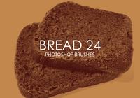 Free Bread Photoshop Brushes 24