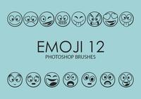 Emoji Photoshop Brushes 12