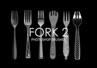 Fork Photoshop Brushes 2