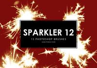 Sparkler Photoshop Brushes 12