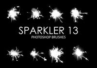 Sparkler Photoshop Brushes 13