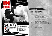 Indie Rock Music Festival Flyer Templates