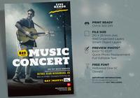 Music Concert Poster Template