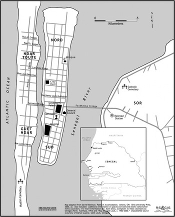 RETHINKING POLITICS IN THE COLONY: THE MÉTIS OF SENEGAL AND URBAN ...