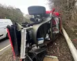 Crashed Ferrari F40