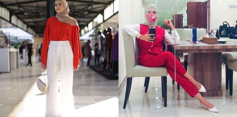 10 OOTD Baju Merah Putih untuk Hijaber di Hari Kemerdekaan