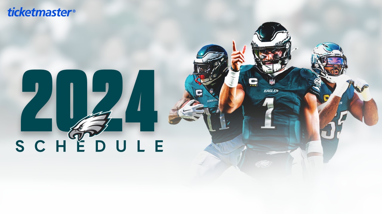 Eagles announce 2024 schedule