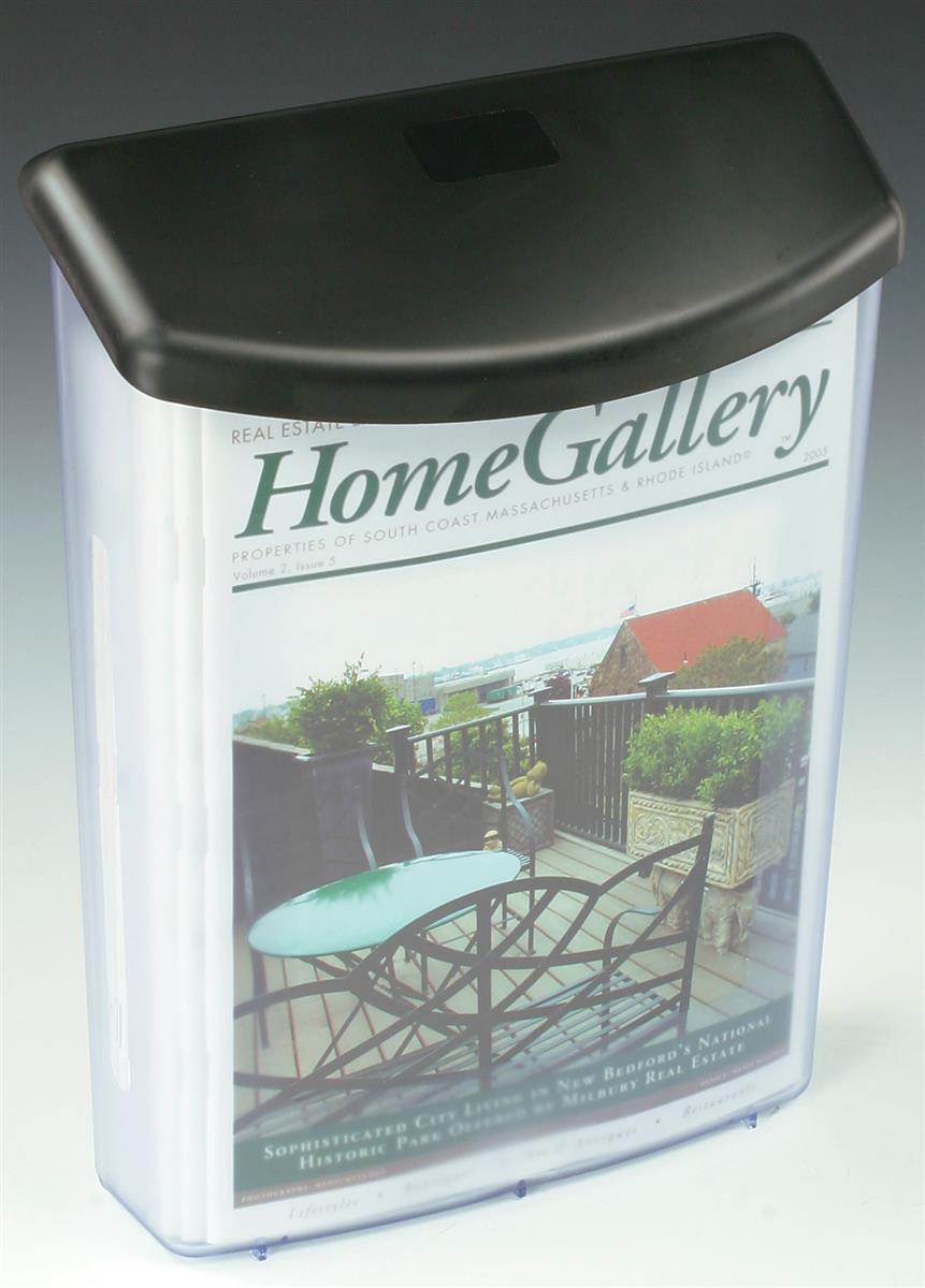 Outdoor Brochure Box | Clear Plastic Display for Leaflets