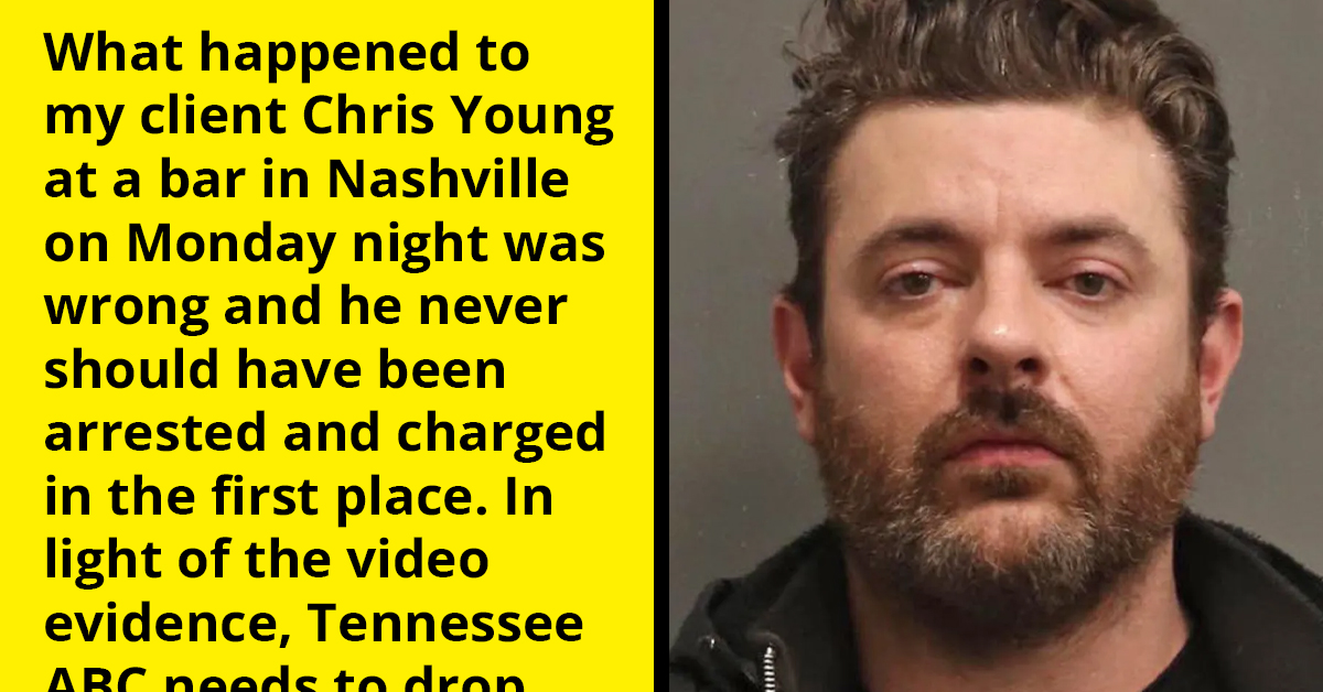 Country Music Star Chris Young Faces Officer Assault Charge In Nashville – Surprising Surveillance Footage Tells Another Story