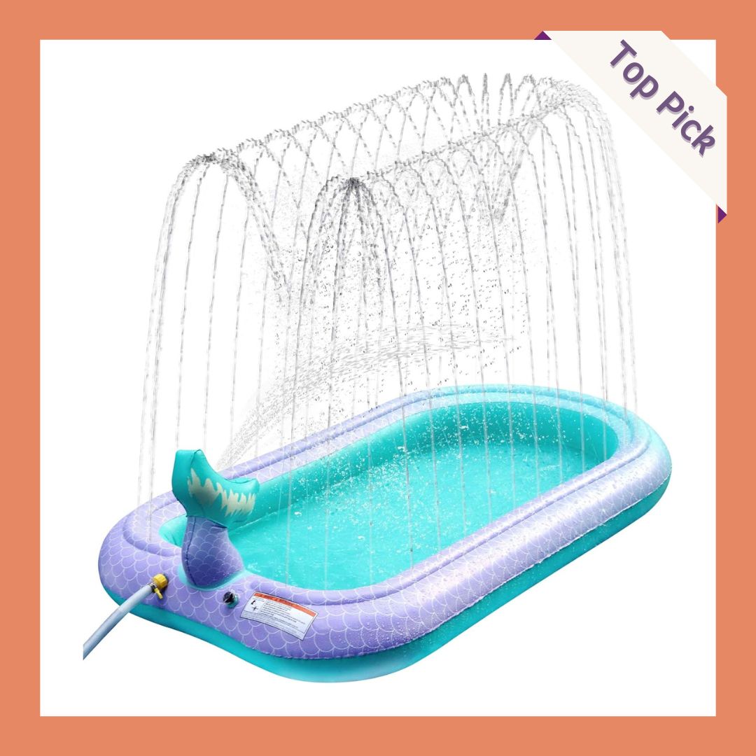 Ancesfun Splash Play Sprinkler Pool Pad