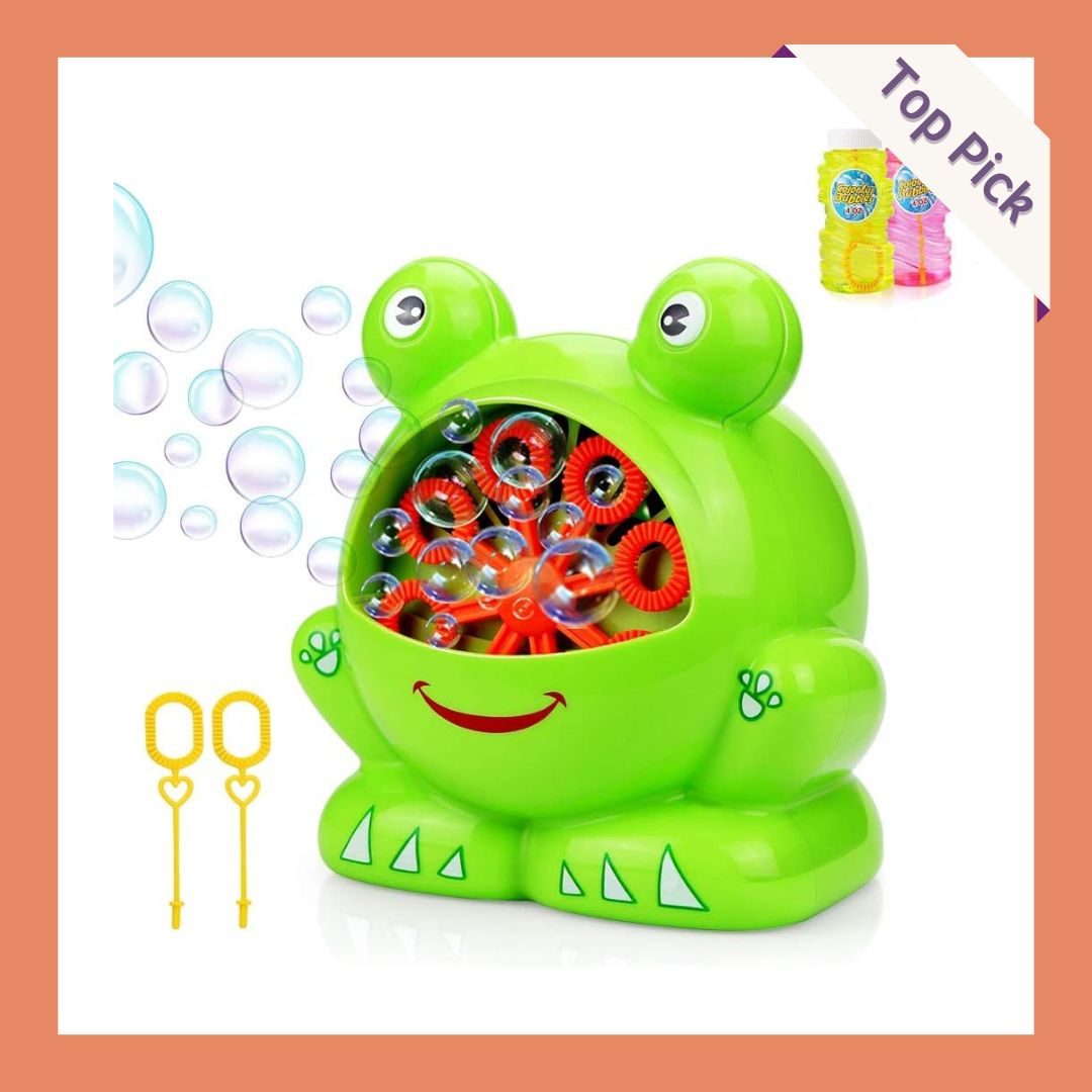 Betheaces Frog Bubble Machine