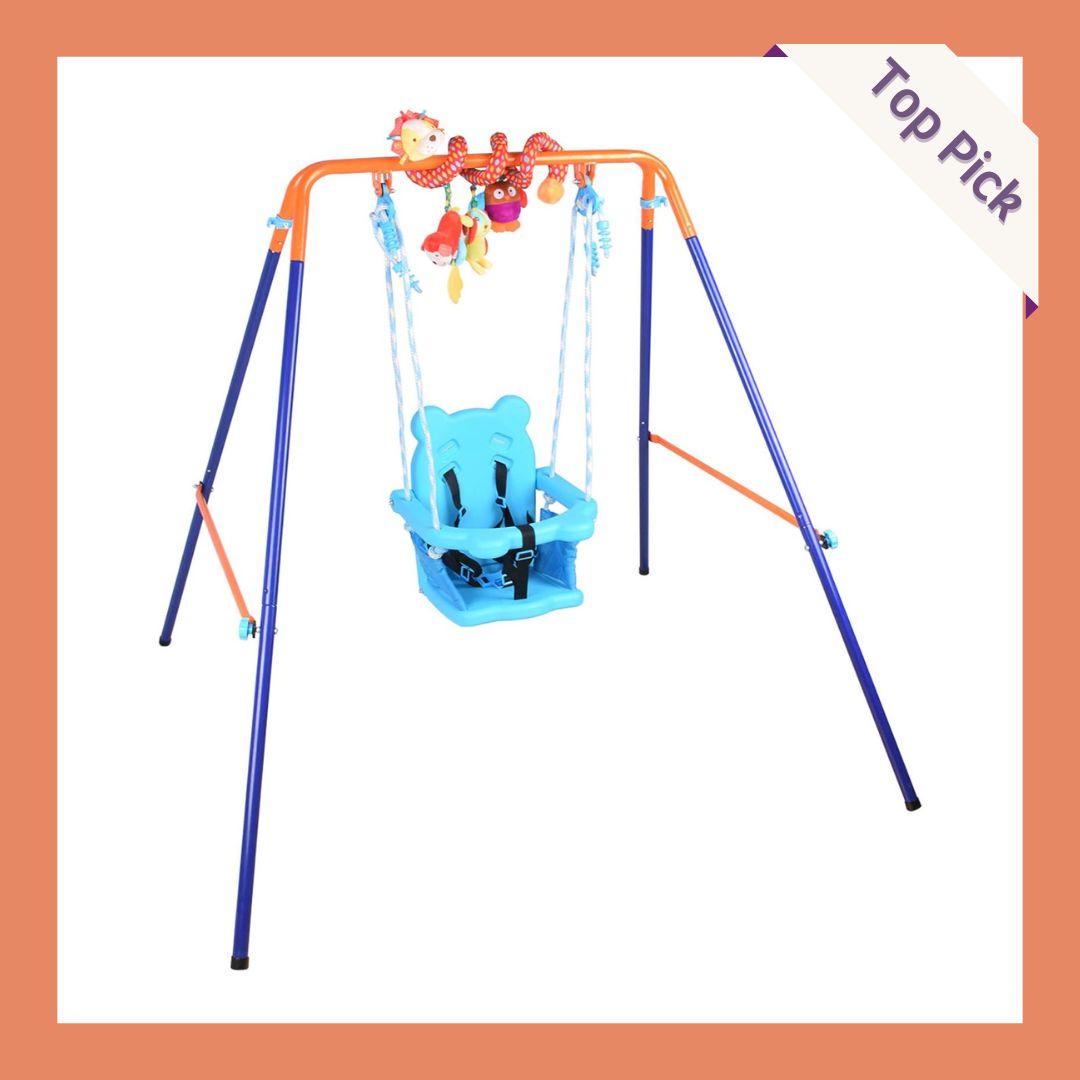 DRM Folding Baby and Toddler Swing