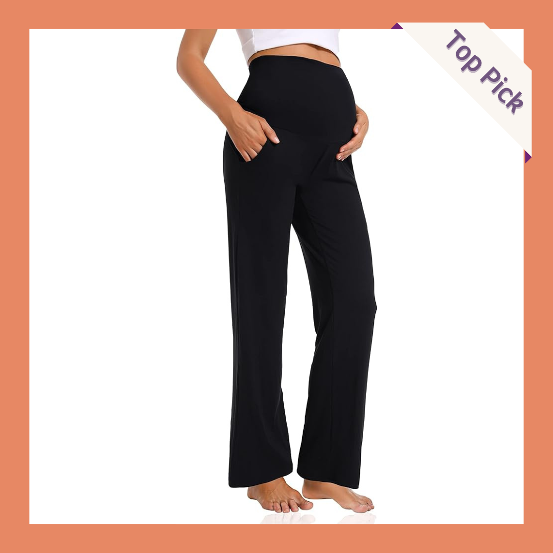 Maternity Wide Leg Trousers