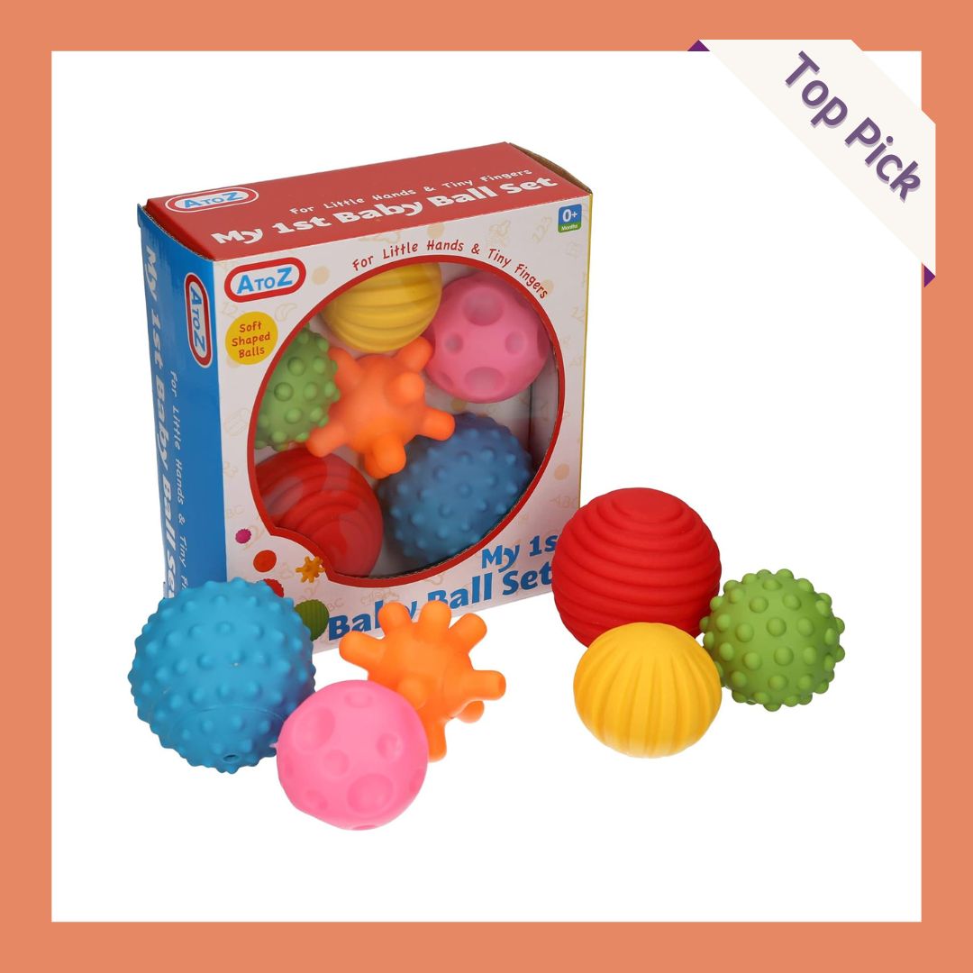 My First Baby Multi Textured Sensory Soft Balls