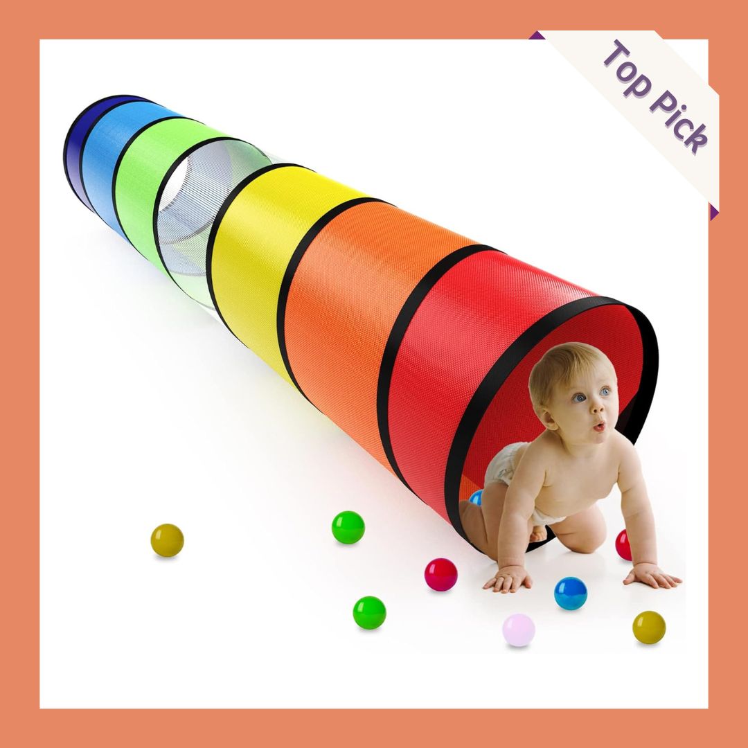 Pop-up Play Tunnel for Babies and Toddlers