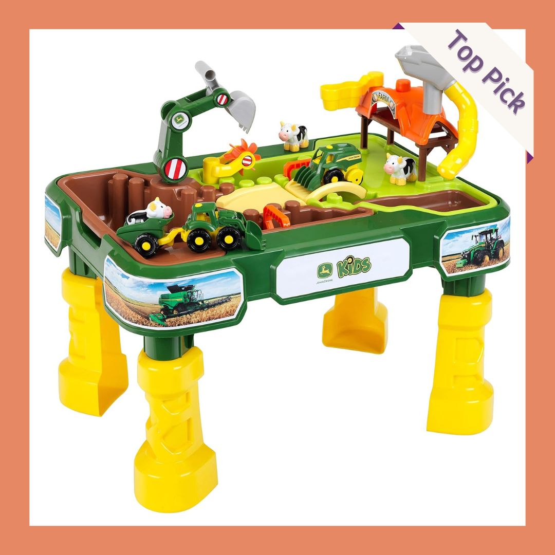 Theo Klein John Deere Farm Sand Play Table