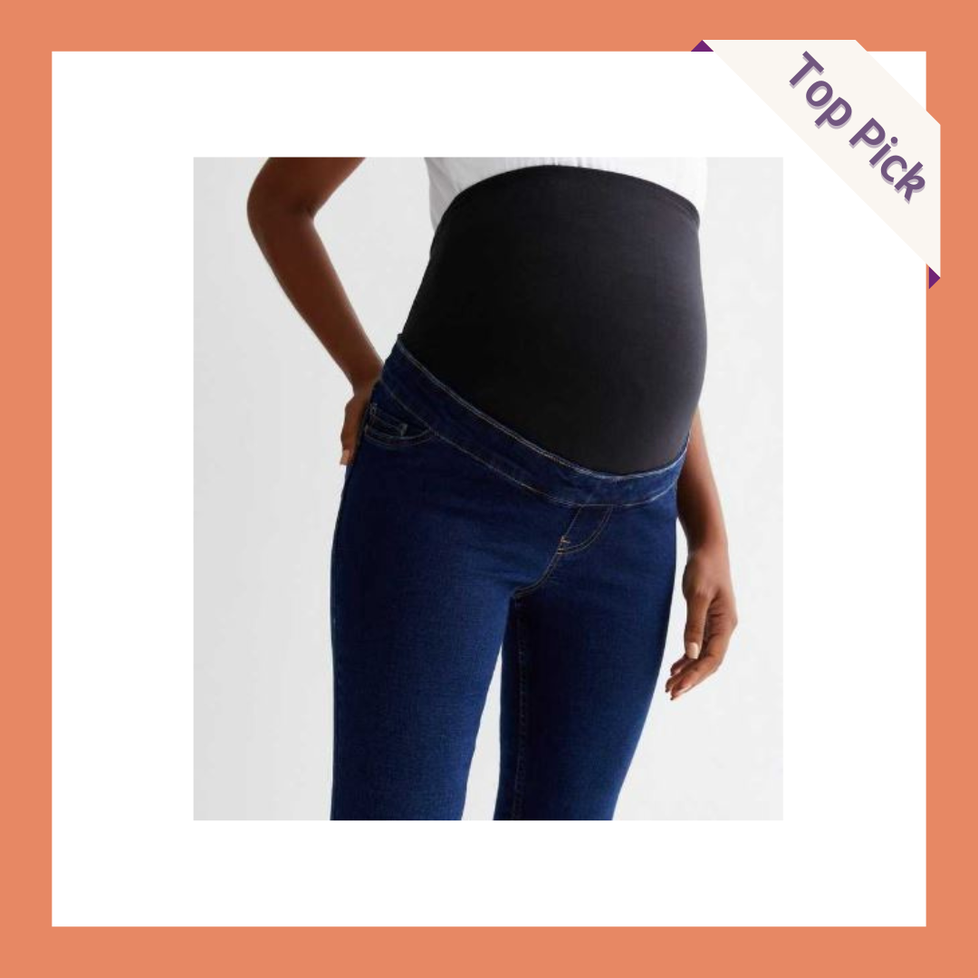 Maternity Indigo Over Bmp Lift & Shape Emilee Jeggings