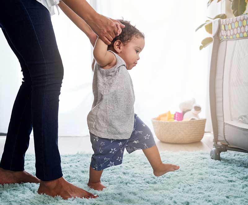 baby walking