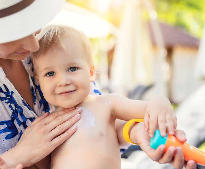 baby sunscreen