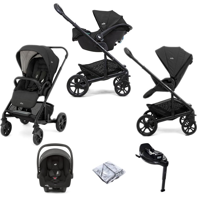 Joie Chrome (i-Snug2) Travel System with i-Base Encore - Shale 