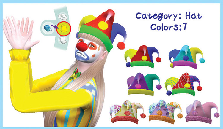 Sims 4 Clown CC