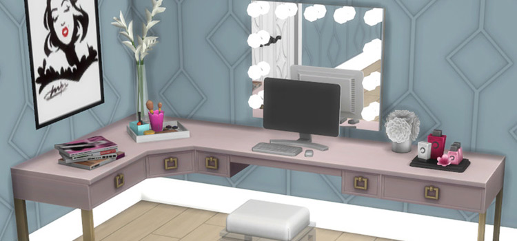 Sims 4 desk cc - vametchef