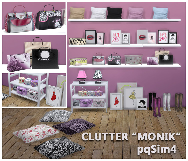 Sims 4 Designer Clutter CC