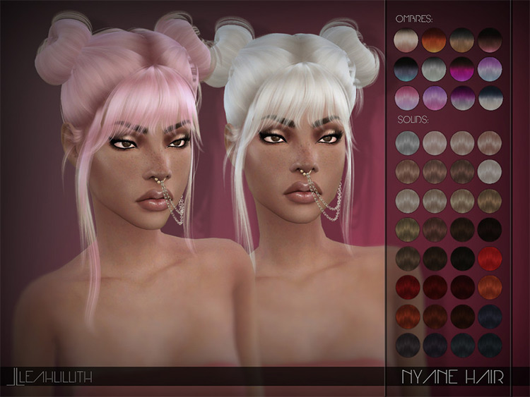 Sims 4 hair buns cc - uniopl