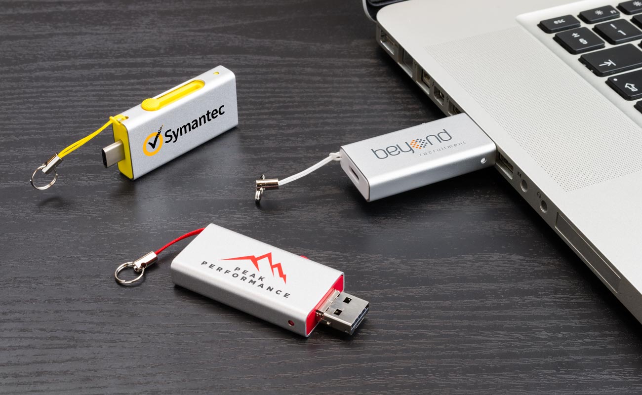 Slide - Custom USB Drives With USB-C