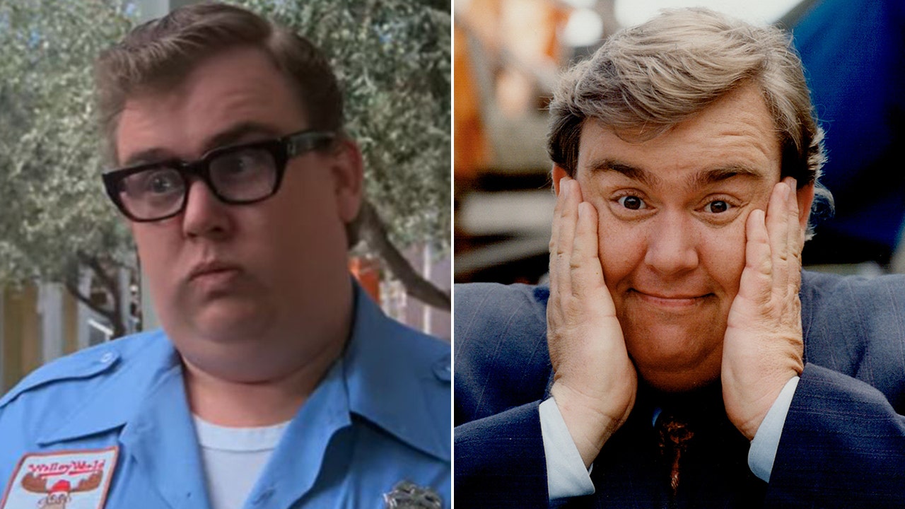 John Candy then and now split