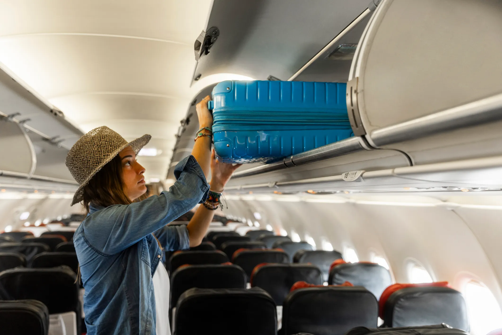 Flight passenger's social media post on 'overhead bin ownership' sparks debate