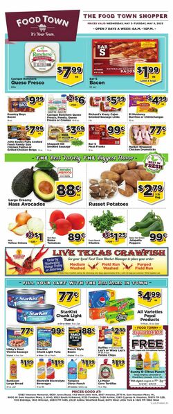 Current weekly ad Food Town