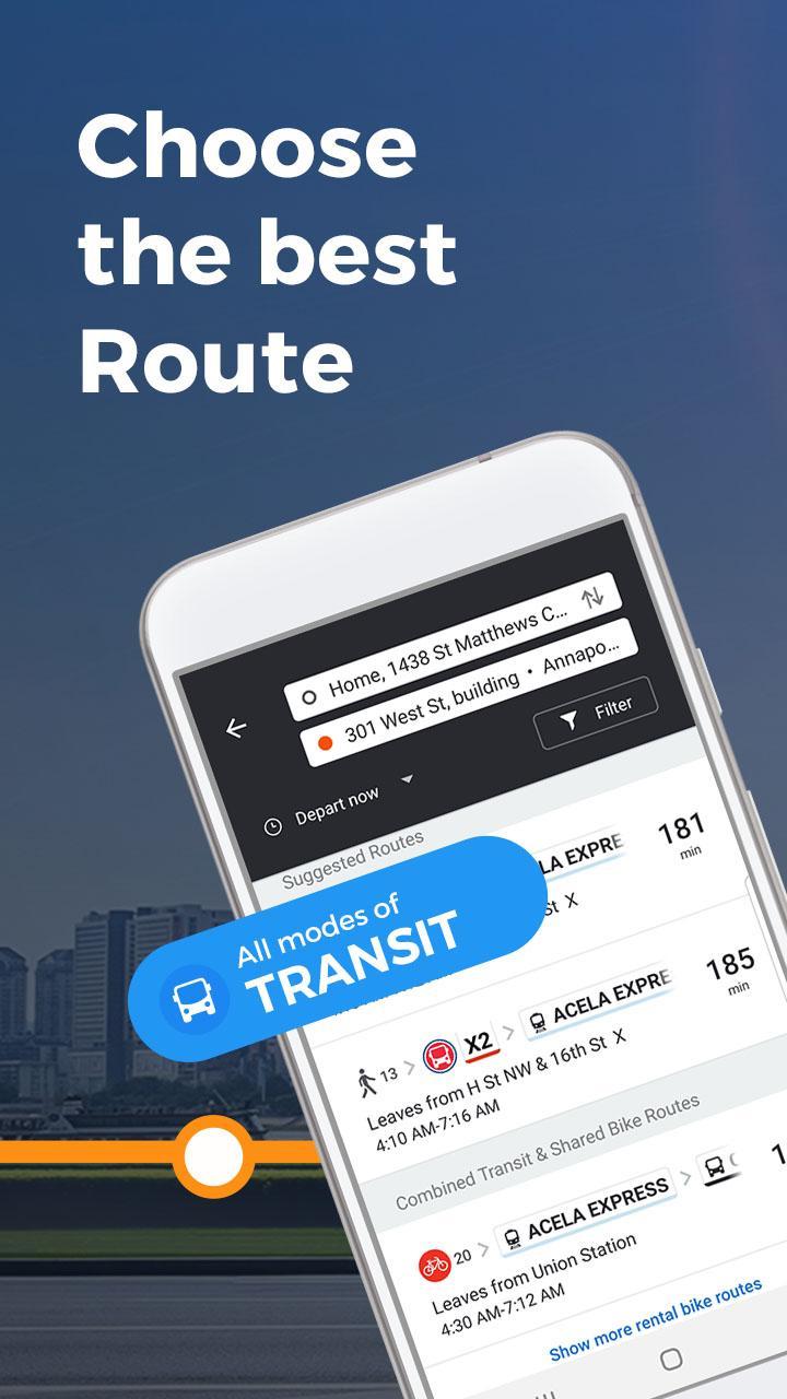 Descargar Moovit: Bus & Train Schedules en PC | GameLoop Oficial