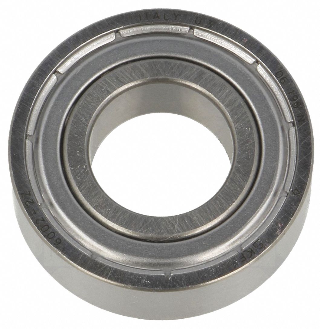 SKF Radial Ball Bearing, Double Shielded, 25 mm Bore Dia., 47 mm ...