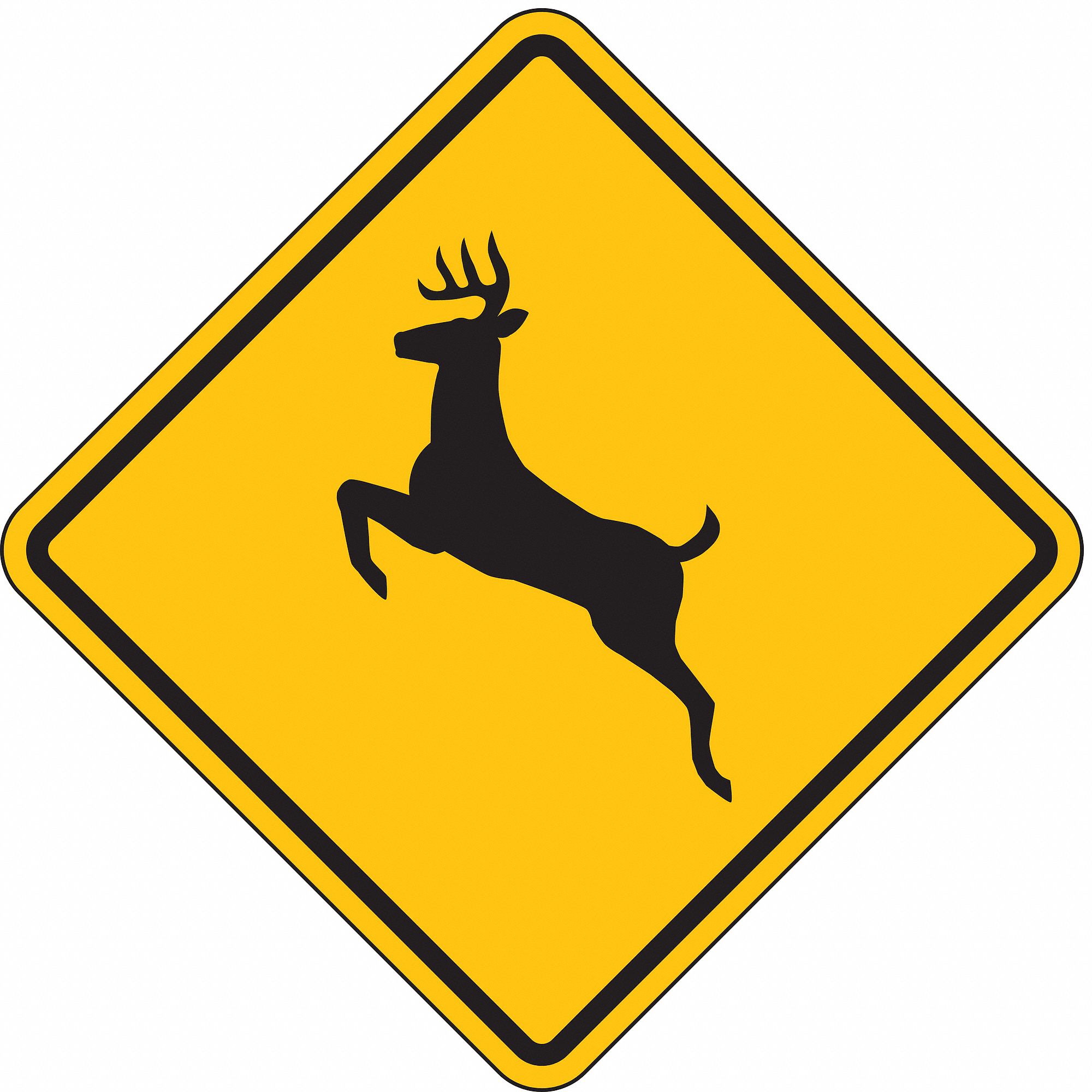 Printable Deer Crossing Sign - Printable World Holiday