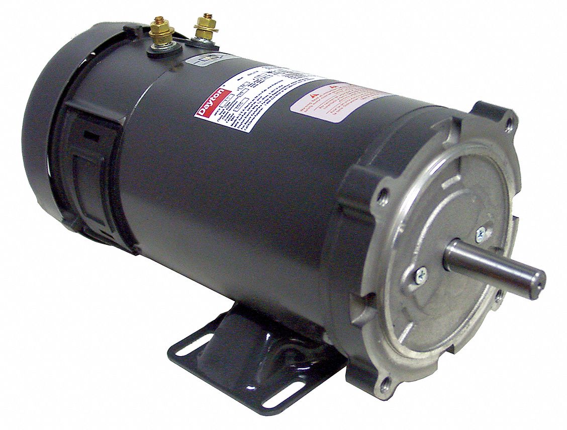 DAYTON, 1 HP, 1,800 Nameplate RPM, DC Permanent Motor 6ML07