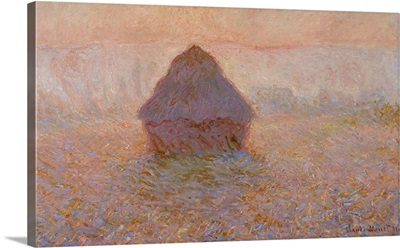 Grainstack, Sun in the Mist, 1891