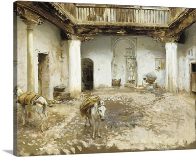 Moorish Courtyard, 1913