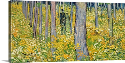 Undergrowth with Two Figures, 1890