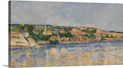 Village At The Water's Edge, 1876