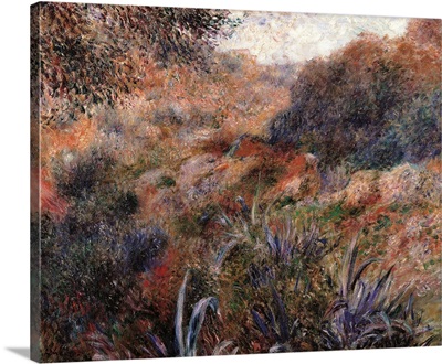 Algerian Landscape, the Ravine of the Wild Woman, by Pierre-Auguste Renoir, ca. 1881